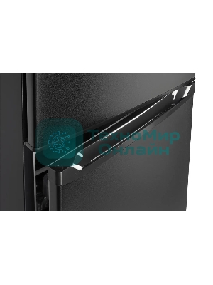 Холодильник Nordfrost NRT 144 232 черный двухкамерный 262/68 л морозилка сверху, капельная система