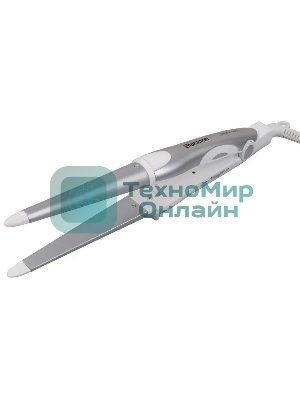 Мультистайлер Blackton Bt HST7020 белый/серебристый, 25 мм, 200 °C, 1 режим