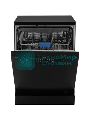 Посудомоечная машина Beko BDFN25521B, чёрный, 59.8 см, 15 компл., сушка конденсационная, 44 дБ, класс A