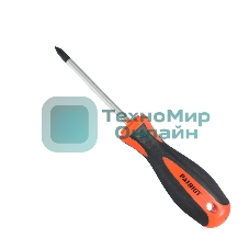 Отвертка Patriot PH1x75, CR-V, магнитная, двухкомпонентная рукоятка