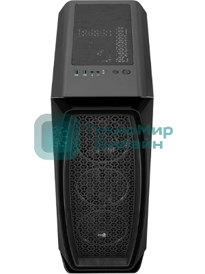 Компьютерный корпус Aerocool/Formula Aero One Eclipse-G-BK-v1 черный без БП ATX 4x120мм 2xUSB 3.0 audio