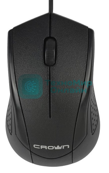 Мышь проводная CROWN CMM-303 черный