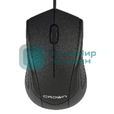 Мышь проводная CROWN CMM-303 черный