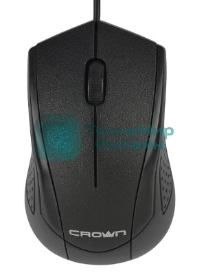 Мышь проводная CROWN CMM-303 черный