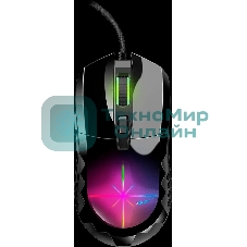 Мышь проводная Genius Scorpion M715 черный, 7200 dpi, USB, кнопки - 6