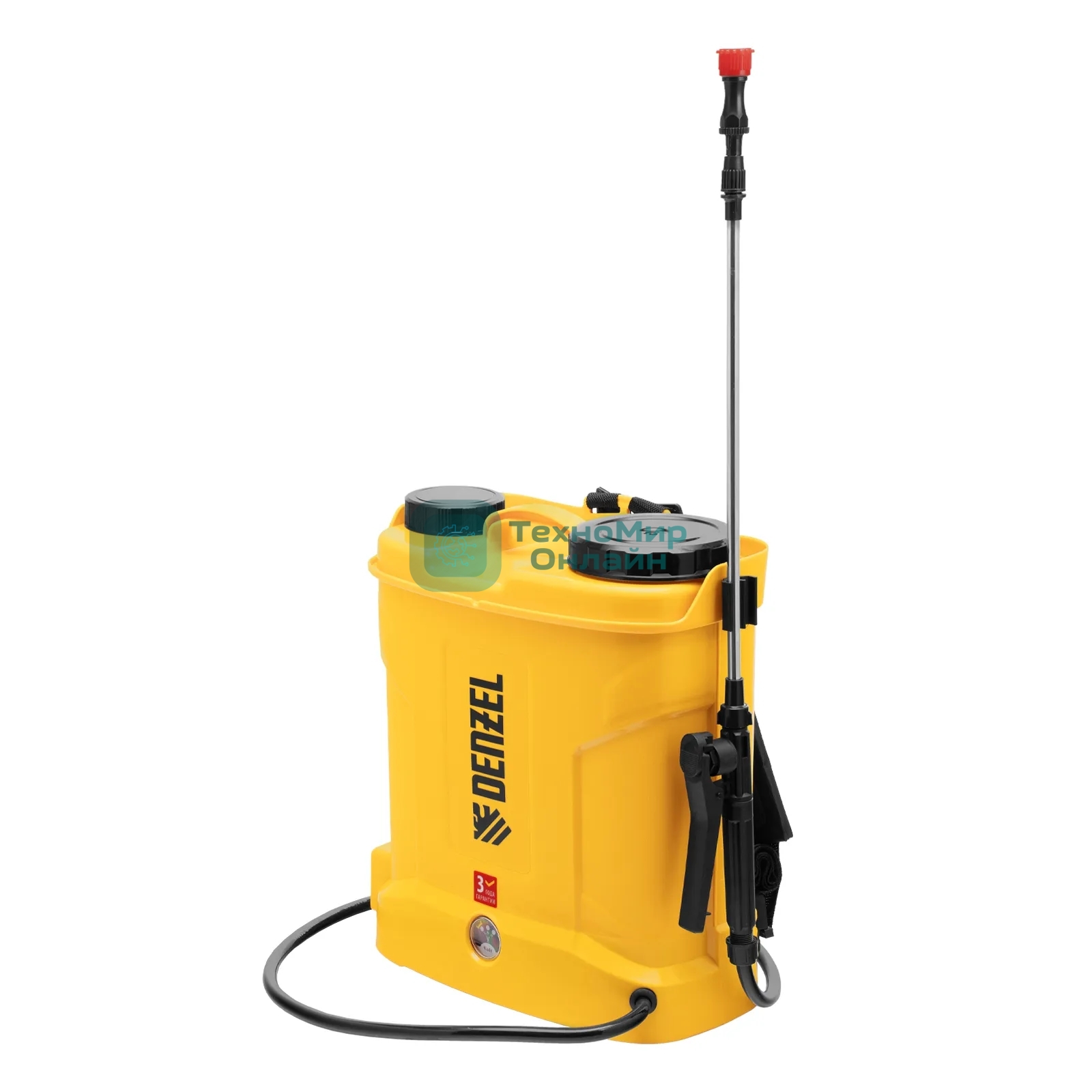 Опрыскиватель ранцевый аккумуляторный Denzel DP-10LA, 10 л, 12 В, 8 Ач