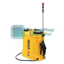 Опрыскиватель ранцевый аккумуляторный Denzel DP-10LA, 10 л, 12 В, 8 Ач