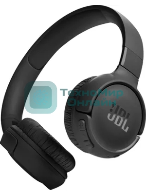 Беспроводные наушники JBL Tune 520BT черный, накладные, Bluetooth, складная конструкция, быстрая зарядка