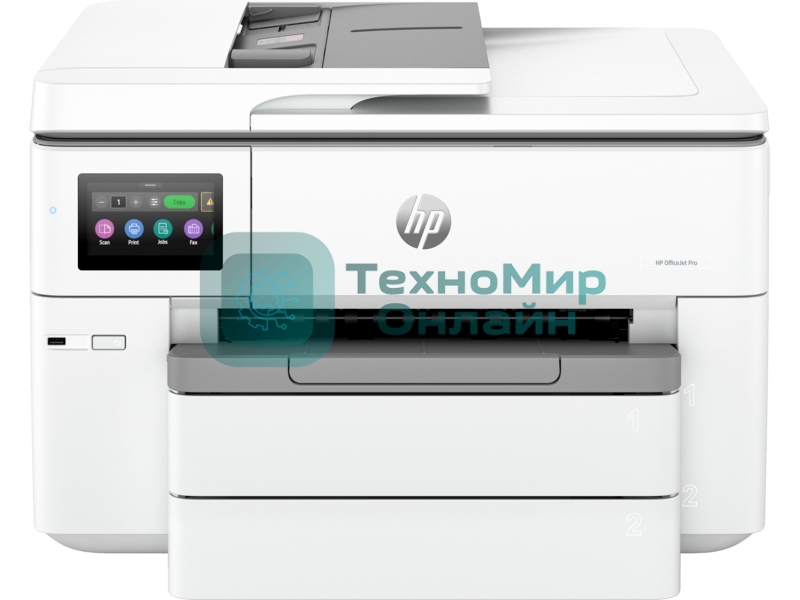 МФУ струйное HP OfficeJet Pro 9730 (537P5C), A3, цветной, печ. 22 стр/мин., 1200x1200 dpi, USB, Wi-Fi, Ethernet RJ-45