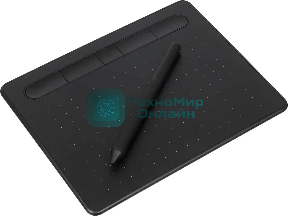 Графический планшет Wacom Intuos S Bluetooth CTL-4100WLK-N Bluetooth/USB черный