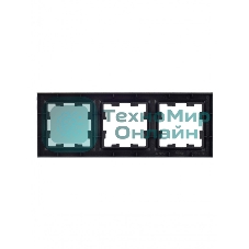 Рамка 3-местная IEK BRITE РУ-3-БрШ шампань