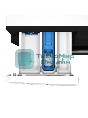 Стиральная машина с сушкой Hotpoint WDSH 75549 VBX белая, загрузка фронтальная 7.5кг, 1200 об/мин., класс: A