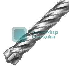 Бур по бетону Denzel цельная крестовая пластина, 12x315 мм, SDS PLUS