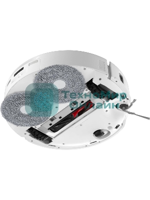 Пылесос-робот Roborock Qrevo EdgeT 60Вт белый (в компл.:1мешок)