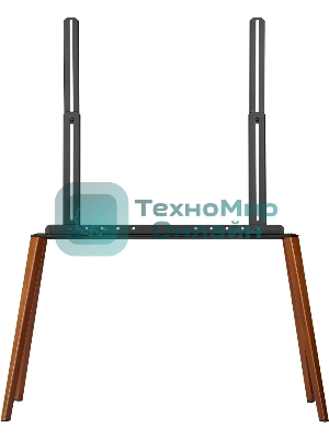 Подставка для телевизора Cactus CS-ST3646BKWN черный/орех, 49
