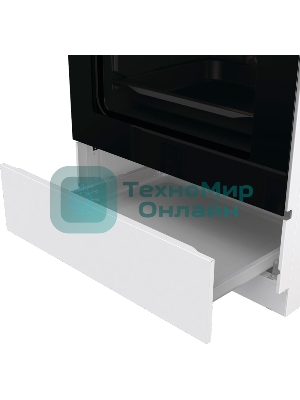 Плита комбинированная Gorenje GK6A20WF белый, конфорок 4 газовых, духовка 65 л, 60 см x 85 см x 60 см
