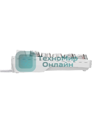 Клавиатура A4Tech Bloody MS76 проводная, USB Type-A, белый