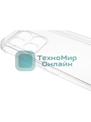 Чехол (клип-кейс) BoraSCO для Honor X6a 72472 прозрачный