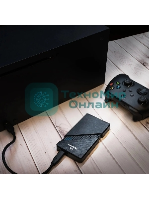 Внешний SSD ADATA SE920, 1Tb, USB 4 Type-C, R/W 3800/3700, черный