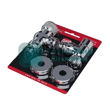 Набор термостатический осевой Royal Thermo Design Pro 15мм М30х1,5 (Хром)