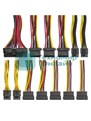 Блок питания ExeGate UN500 (EX244555RUS), 500Вт, 120мм, серебряный