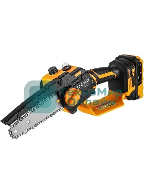Пила цепная аккумуляторная DEKO DKCHS 20-6 PRO, 4
