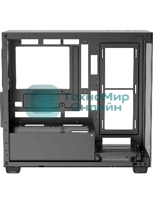 Компьютерный корпус Ocypus Gaммa C52 BK mATX/win/black/no PSU/Tempered Glass