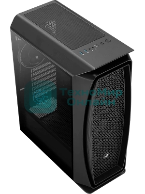 Компьютерный корпус Aerocool/Formula Aero One Eclipse-G-BK-v1 черный без БП ATX 4x120мм 2xUSB 3.0 audio