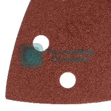 Треугольник абразивный Denzel на ворc. подложке под 