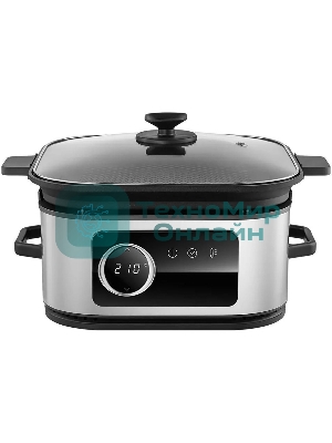 Аэрогриль Kitfort КТ-8127 черный, 1930 Вт, 2 л, сенсор, 6 программ