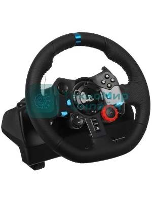 Руль LOGITECH G29 игровой (USB, для PS и PC, педали, виброотдача, 941-000113/941-000112/941-000142)