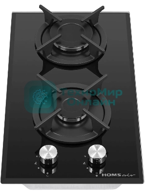 Газовая варочная панель HOMSair HGG321BK независимая, черный
