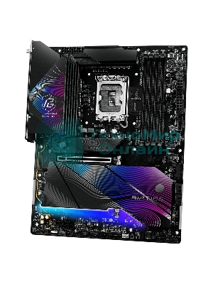 Материнская плата ASRock Z890 Riptide WiFi, LGA 1851, Intel Z890, 4xDDR5, 4xSATA, 5xM.2, 1xPCIe 5.0 x16, 1xPCIe 4.0 x16, 1xPCIe x1, 2xUSB-C Thunderbolt 4, 4xUSB-A 3.2 Gen 1, 1xUSB-A 3.2 Gen 2, 1xHDMI, 1x2.5Gb LAN, 4x3.5 мм, 7.1, ATX