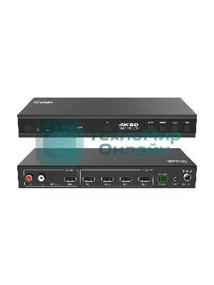 Коммутатор бесподрывный Infobit iSwitch 401MV 4K60 4x1 с многооконными функциями