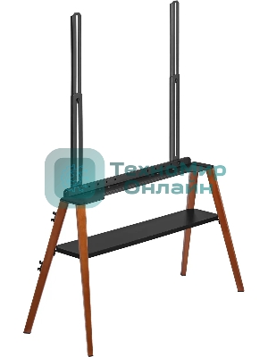 Подставка для телевизора Cactus CS-ST3647BKWN черный/орех, 49