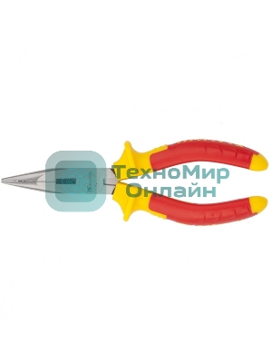Длинногубцы Matrix прямые Insulated 17101 160 мм, двухкомпонентные рукоятки PROFESSIONAL
