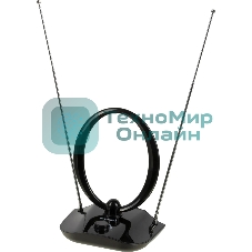 Антенна телевизионная Hyundai H-TAI400 30дБ активная черный