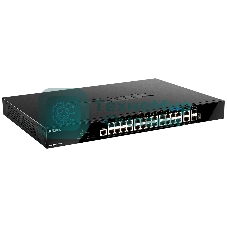 Коммутатор D-Link DGS-1520-28MP/A1A, 20×1 Гбит/с + 4×2.5 Гбит/с + 2×10 Гбит/с Base-T + 2×10 Гбит/с SFP+, управляемый