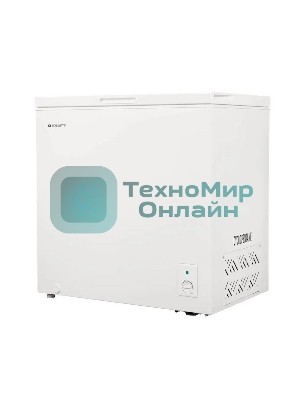 Морозильный ларь Kraft BD(W)-230RX, белый, 214л