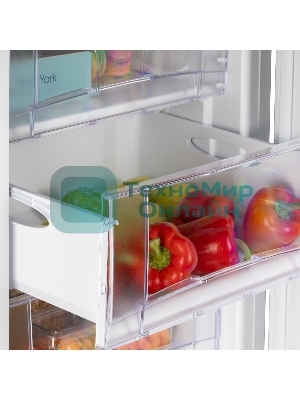 Морозилка Nordfrost DF 261 WAP, белый, 139л, 3 ящика