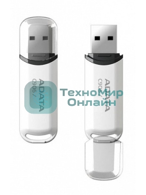 Флешка USB ADATA Classic C906 (AC906-64G-RWH), 64Gb, USB 2.0, R/W 15/5, белый
