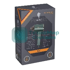 Фен LEONORD LE-1208 зеленый, 1800 Вт, компактный