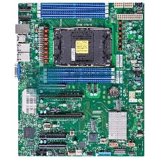 Материнская плата Supermicro X13SEI-TF, 1xLGA-4677,Intel Xeon SP gen 4, Intel C741, 8x DDR5 4800/4400/4000 MHz. 2x10Gbe Base-T X550+1xMgmt LAN, 10xSATA3, 2xSATA-DOM, 4xUSB 3.2,  2xPCI-Ex16+3xPCI-E x8+2xMCIO x8, 2xM.2,  ATX