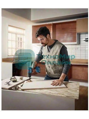 Дрель-шуруповерт Bosch GSR 185-LI, 18 В, 2 Ач, 50 Нм, бесщеточный