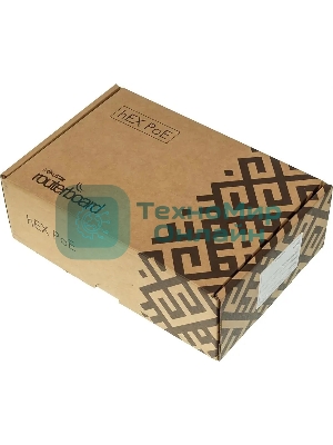 Маршрутизатор 10/100/1000M 5PORT HEX POE RB960PGS MIKROTIK