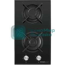 Газовая варочная панель HOMSair HGG321BK независимая, черный