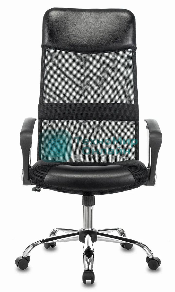 Кресло Бюрократ CH-600SL черный, экокожа