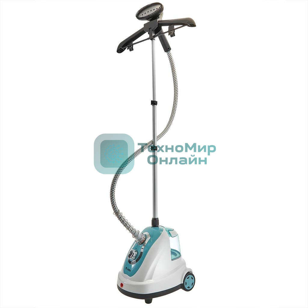 Отпариватель Delta DL-2016S белый/серо-голубой, 2000 Вт, 32 г/мин, 1400 мл