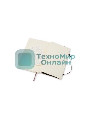 Блокнот Moleskine CLASSIC SOFT QP617 Large 130х210мм, 192 страниц, клетка, мягкая обложка, черный