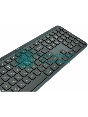 Клавиатура Logitech Signature Slim K950 беспроводная, Bluetooth, радиоканал, серый